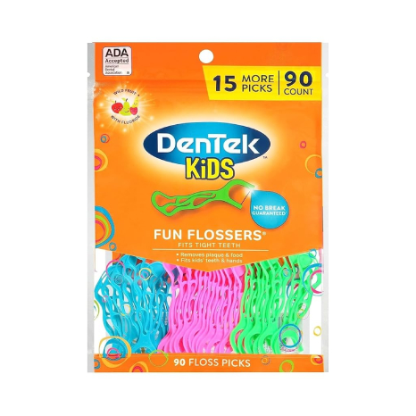 DenTek Fun Flossers – Kids Floss Picks