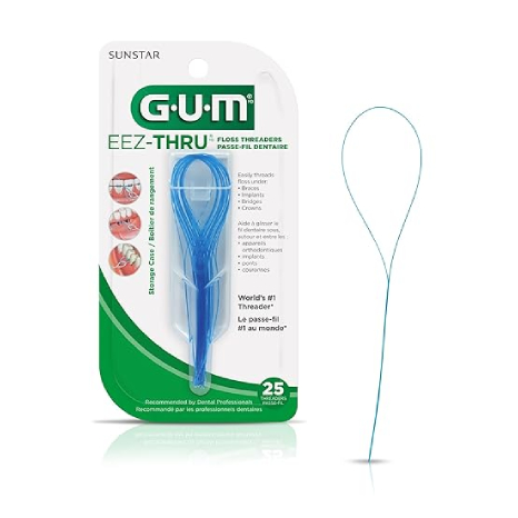 GUM EEZ-Thru Floss Threaders